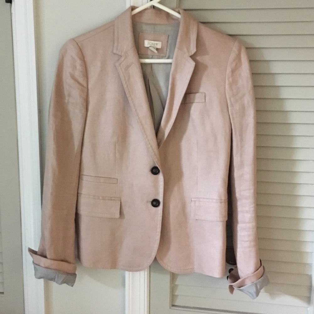 J. Crew Linen Blazer - size 4